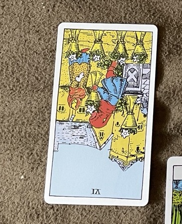 ⑤ カップの6|Six of Cups|逆位置